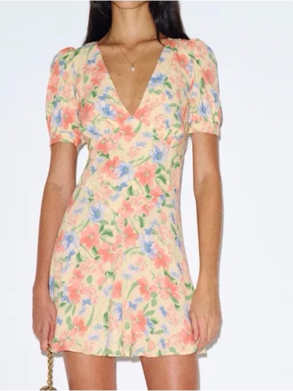Reformation Naira Mini Dress | Spring Fling | Size:12